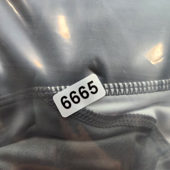 Womens Black Zyia Active Leggings Gray Brown Peach Colorblock Size 6-8 - Picture 12 of 12